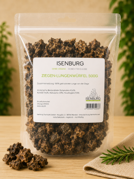 Isenburg Ziegen Lungenwürfel 500g